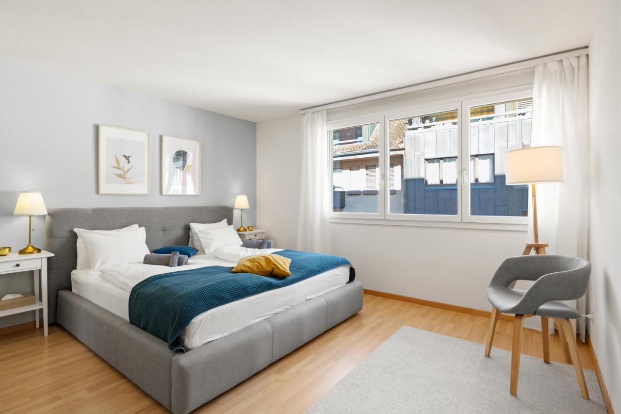 Bright, Central & Modern Apartment Luzern Dış mekan fotoğraf
