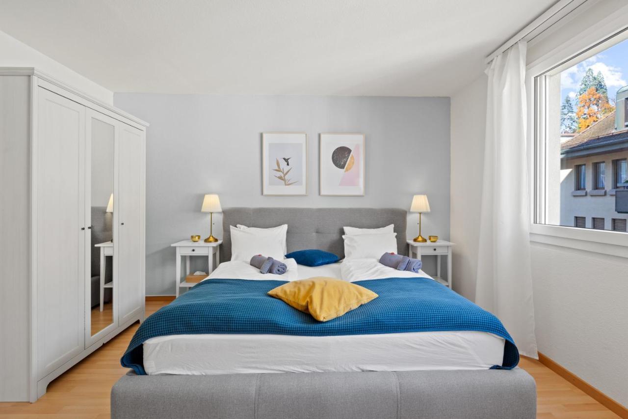 Bright, Central & Modern Apartment Luzern Dış mekan fotoğraf